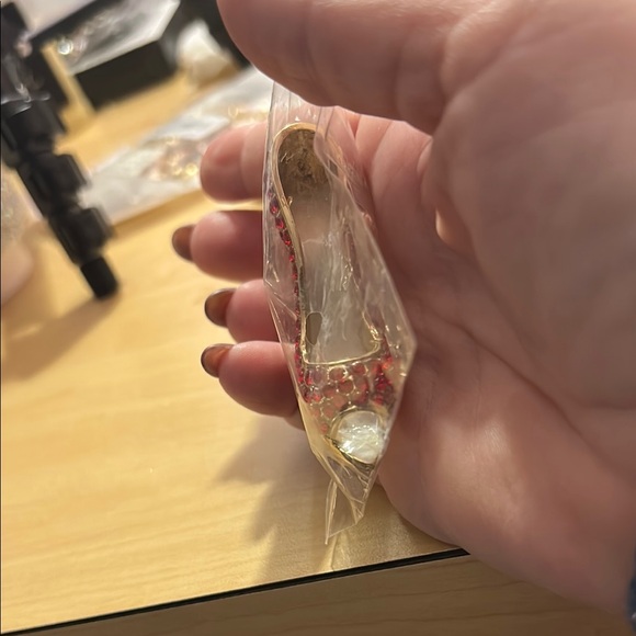 Red Rhinestone High Heel Keychain or Bag Charm-High heel Stileto - Picture 3 of 3